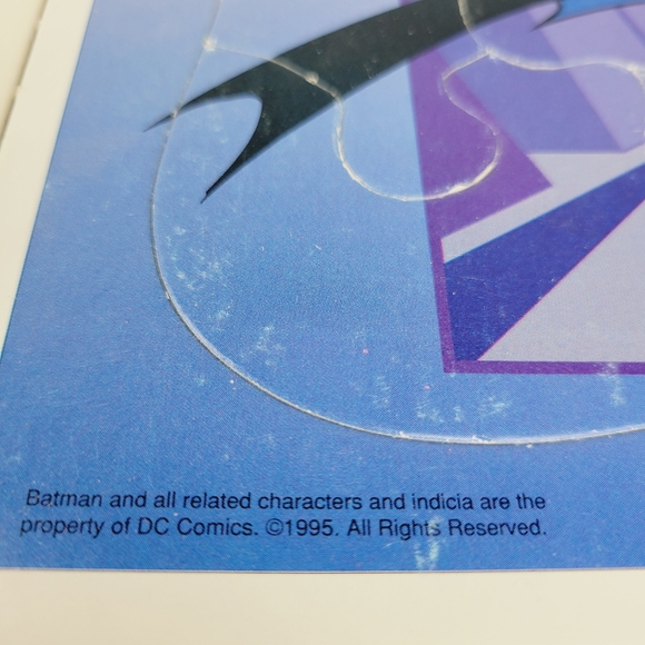 Vintage Looney Tunes and Adventures of Batman Frame-Tray Puzzles Golden Books - Picture 11 of 16